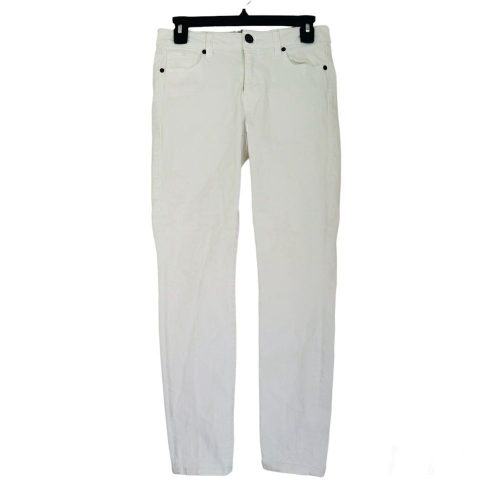 Cabi High Skinny White Jeans Size 4